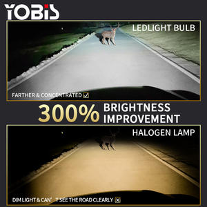 Yobis מכירה חם m8 m8pro כוח גבוה 5800lm 120w 12v 5a h1 h7 h4 11 h13 9005 9006 <span class=keywords><strong>9012</strong></span> h27 880 הוביל אור פנס קדמי לרכב - Product Image 6