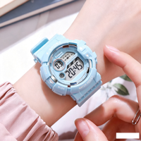 Reloj Digital Deportivo Luminoso Multifunción a Prueba de Agua para Estudiantes, Reloj de Pulsera para Niños y Niñas