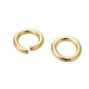 Accessoires de bijoux DIY, anneaux ouverts, petits anneaux ronds en métal plaqué pour la fabrication de bracelets - Product Image 5