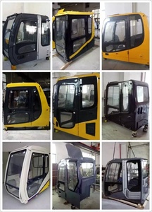 ห้องโดยสารรถขุด PC300-7, ซีลกันลมห้องคนขับ PC300LC-7, กระจก, ประตู PC300LC-7K, 208-53-00064 - Product Image 6