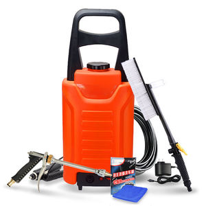 पोर्टेबल उच्च दबाव डीसी 12 वी कार वॉशर लिथियम बैटरी है जो 35l पानी के टैंक से संचालित है - Product Image 2