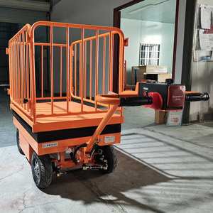अनुकूलन योग्य भारी शुल्क इलेक्ट्रिक चार पहिया स्टील ट्रॉली औद्योगिक गोदाम हाथ ट्रक उठाने वाले ट्रक - Product Image 3