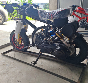 5000 Cc <span class=keywords><strong>Cb</strong></span> 1300 50cc Transmisión automática vertical Gas Mini Chopper Motocicletas 250cc Motor Equipo de equitación Hombres TUZ150 Mini tanque - Product Image 5