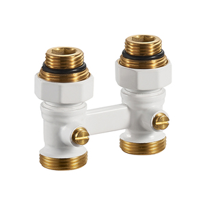 Válvula de bola de <span class=keywords><strong>radiador</strong></span> doble H recta Manual de latón para sistemas HVAC <span class=keywords><strong>Toallero</strong></span> - Product Image 6
