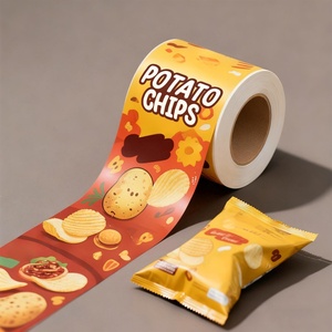 Bolsa de Embalaje Personalizada con Impresión UV, de Aluminio, Mylar y Plástico Flexible, Sellada por la Parte Posterior, para Alimentos, Snacks, Frutas Secas y Papas Fritas - Product Image 5