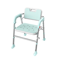 Siège de douche pliant en aluminium pour personnes âgées, capacité 150 kg, avec conception ergonomique brevetée, pour une sécurité accrue dans la salle de bain