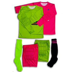 GK Soccer Uniform Custom Goalkeeper Jersey Long Sleeve Breathable Padded Quick Dry Winter Player Name Team Name OEM ODM Team Set - Product Image 1