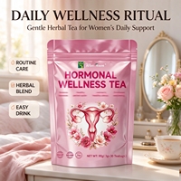 OEM ODM Tisane bien-être hormonal pour femmes en sachet, mélange naturel, boisson naturelle pour le bien-être quotidien, soutien quotidien