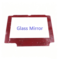 Lentille d'écran en verre plastique CTHTBZ pour Gameboy Advance SP GBA SP avec adhésif