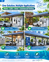 14kW CCS2 Wallbox charge rapide courant continu voiture électrique solaire stockage batterie onduleur APP réseau instable