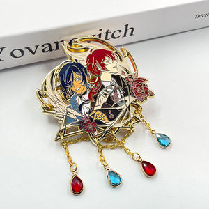 Kunshan Yaka İğnesi Üreticisi Özel Emaye İğne Broş Toplu Metal Rozet Logo Anime Çizgi Film Yumuşak Sert Emaye İğneler Özel - Product Image 5