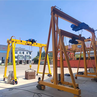 Grue à portique de type pneumatique, produite dans le Henan, avec capacité de levage personnalisable