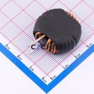 Inductor de Anillo de Color / Inductor de Orificio Pasante XR090125TS101MV1L2, Componente de Orificio Pasante (THT), 27.5x11mm 100uH 10% 6A - Product Image 2