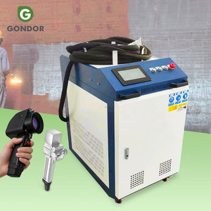Hand Held Hispeed Lazer 300w 500w 15mj Cw Pulse <b>Welding</b> Machine Laser Metal Dust Cleaner for Steel Structure - Product Image 1
