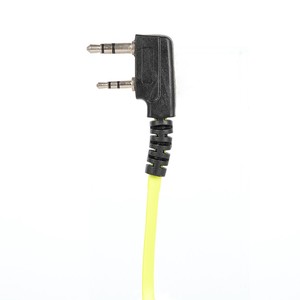 Auriculares intrauditivos estilo Green Noodle con conector K de 2 pines y audio claro para radios <span class=keywords><strong>Baofeng</strong></span> UV5R BF888S Kenwood TK TH Series - Product Image 3