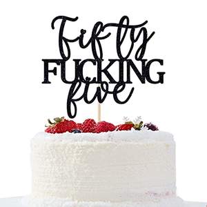 Suministros de decoración de fiesta de <span class=keywords><strong>cumpleaños</strong></span> con decoración de pastel de <span class=keywords><strong>feliz</strong></span> <span class=keywords><strong>55</strong></span> <span class=keywords><strong>cumpleaños</strong></span> para <span class=keywords><strong>55</strong></span> años suministros de decoración de fiesta de <span class=keywords><strong>cumpleaños</strong></span> - Product Image 3