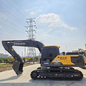 รถขุด Volvo EC210 ของแท้ 21 ตัน พร้อมขายในสต็อก 21T ขายดี รถขุด Volvo EC210 จากสวีเดน ขายดี - Product Image 2