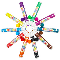 Marqueurs d'art Bingo OEM économiques, pointes de 10 mm, petite capacité 20 ml, sans fuite, ensemble de 10 couleurs, marqueurs à points pour jeu de Bingo, tampons encreurs Bingo