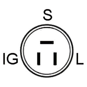 Alternateur compatible avec TOYOTA COROLLA 1.6 16V (AE86_, AE86) Essence (KW : 85, CV : 115) de 12-1985 à 04-1987 KUHNER - Product Image 3