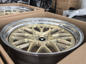 Roues à lèvres polies forgées en deux pièces pour Bmw M2 M3 M4 M5 pour Porsche 992 Gts Carrera 911 pour Lanborghini <span class=keywords><strong>Aventador</strong></span> Svj pour Dodge - Product Image 5