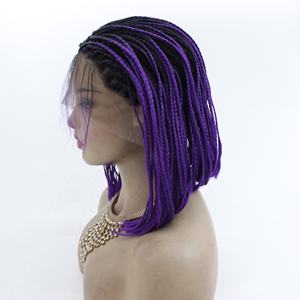 LINDALHAIR tresses sous perruque tresses bouclées devant examen express, perruque tressée frontale styles dentelle de cheveux humains gris près de moi - Product Image 6