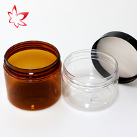 Vente en gros d'emballage de soins de la peau pour animaux de compagnie Bouteilles à large ouverture 50 80 100 150 200 250 300 400 500ml Boîtes en plastique pour produits de soins de la peau