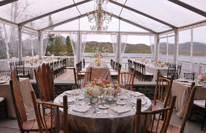 Guangzhou pas cher 100 300 extérieures de partie de <span class=keywords><strong>personnes</strong></span> lieu de mariage auvent tente blanche 10x20 - Product Image 4