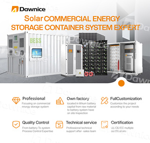 Système de conteneurs de stockage d'énergie solaire 500KW 1000KW 1MWh 2MWh 3MWh 5MWh 6MWh 7MWh 8MWh - Product Image 3