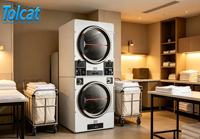 New Commercial Industrial Washer 20KG Electric/Gas with Critical Cleaning Residue-Free Features Certified for Laundry
