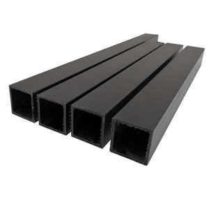 Tubo de fibra de carbono cuadrado de alta calidad Tubo de fibra de carbono rectangular de gran diámetro - Product Image 1