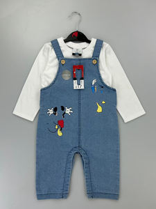 長袖シャツ + ベビーロンパーベビーロンパーセット - Product Image 3