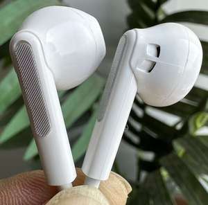 Écouteurs intra-auriculaires filaires mini discrets <span class=keywords><strong>Funky</strong></span> 3,5 mm en métal, chipset JL, qualité sonore Hi-Fi, étanchéité IPX3, compatibles avec toutes les prises - Product Image 1