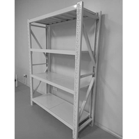 Étagère de stockage en acier à 4 niveaux, 500 kg, vente en gros OEM, directement de l'usine