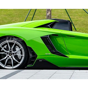 Cmst Aventador คาร์บอนไฟเบอร์แห้งช่องระบายอากาศด้านหลังสำหรับ lambสัญลักษณ์ Aventador LP700 2011-2015 - Product Image 3