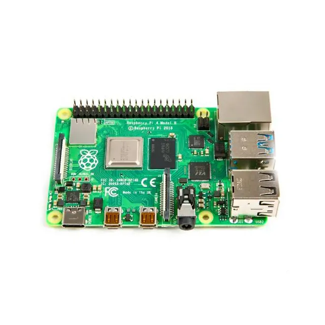 Raspberry Pi 4 Modelo B Placa de Desenvolvimento 4B Kit RAM 4GB 8GB Core 1.5Ghz 4K Pi4B compatível com Micro HDMI 3 mais rápido que o Pi 3B +