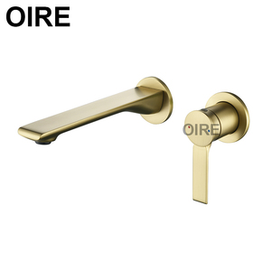 <span class=keywords><strong>Robinet</strong></span> <span class=keywords><strong>de</strong></span> <span class=keywords><strong>cuisine</strong></span> mitigeur <span class=keywords><strong>de</strong></span> lavabo en or brossé, collection douche et mitigeur encastré, fourni par le fabricant <span class=keywords><strong>de</strong></span> robinets Kaiping pour les distributeurs - Product Image 4
