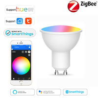 Nouvelle ampoule LED intelligente E14, contrôle par application Tuya, lampe à bougie LED directe, salon, lustre de plafond, ampoule LED Rgbcw