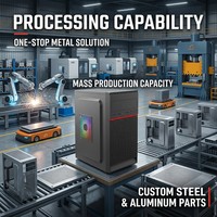 New Arrival Office PC Case ATX Full Tower Office Computer case USB 3.0 Desktop Computer Cabinet
