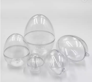 Yongli oeufs <span class=keywords><strong>de</strong></span> pâques en plastique <span class=keywords><strong>oeuf</strong></span> géant décoration suspendue ornement en plastique Transparent boule d'œuf <span class=keywords><strong>de</strong></span> pâques - Product Image 3