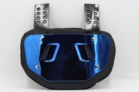 YOUNGSON Nouveau produit Casque de gardien de but de hockey sur glace avec plaque dorsale chromée personnalisable (couleur/logo) pour joueurs de football américain, doublure ABS EVA