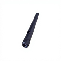 Antenne extérieure WiFi 2.4G GA14 personnalisée 2400MHZ 2500MHZ noire et blanche flexible avec adaptateur connecteur SMA RP-Male