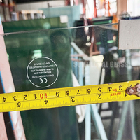 Verre trempé clair, 21.52mm, 10 10 4, trempé pour extérieur ou intérieur, balustrade, balustret