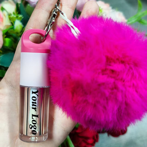 Brillant à lèvres personnalisable Vente en gros Brillant à lèvres personnalisé Brillant SPF15 Hydratant Baume à lèvres Glaçure <span class=keywords><strong>Lebel</strong></span> privé avec porte-clés - Product Image 4