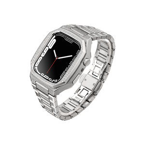 Funda de reloj de alta calidad con logotipo personalizado correa de reloj para <span class=keywords><strong>Iphone</strong></span> Apple Watch Series <span class=keywords><strong>8</strong></span> 7 6 5 4 - Product Image 2