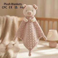 Doudou en peluche canard à pois apaisant et réconfortant pour bébés et tout-petits