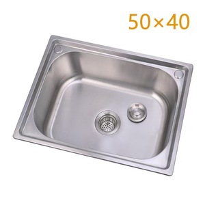 <span class=keywords><strong>อ่าง</strong></span><span class=keywords><strong>ล้าง</strong></span><span class=keywords><strong>จาน</strong></span>ครัวสแตนเลสแบบอ่างเดี่ยวพร้อมรูติดตั้งก๊อกน้ำ ดีไซน์ทันสมัย ชิ้นเดียว หนาพิเศษ ป้องกันสนิม <span class=keywords><strong>อ่าง</strong></span>ลึก - Product Image 5