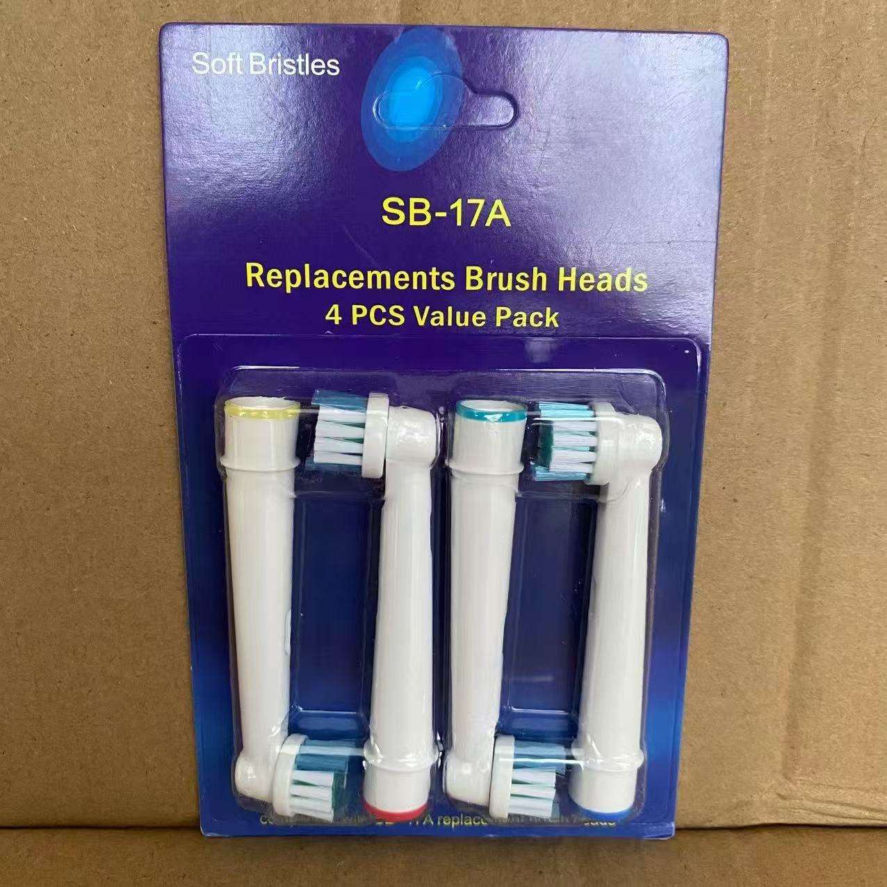 หัวแปรง สีขาว*4