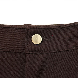 PB & ZA donna 2025 autunno nuova <span class=keywords><strong>moda</strong></span> pantaloni a <span class=keywords><strong>vita</strong></span> <span class=keywords><strong>bassa</strong></span> Vintage pantaloni a <span class=keywords><strong>vita</strong></span> alta con cerniera a mosca donna alla caviglia - Product Image 3