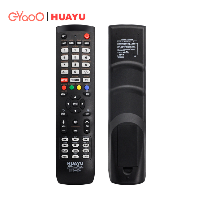 HUAYU RM-L1120+X Living Room Smart Android Universal TV Remote Control