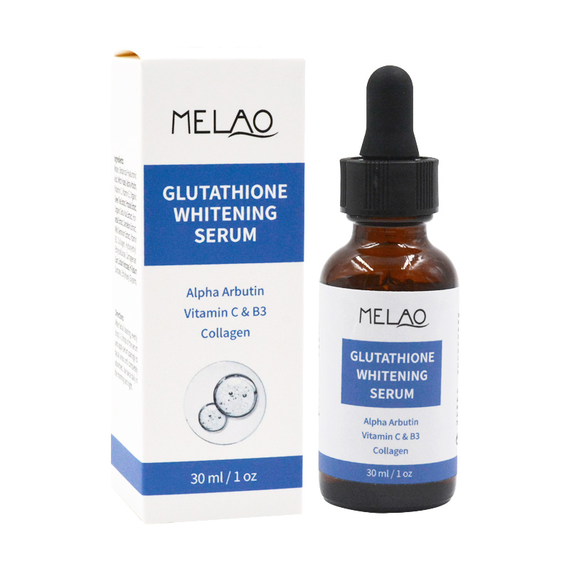 MELAO Private label веганская Органическая увлажняющая и отбеливающая Сыворотка для кожи